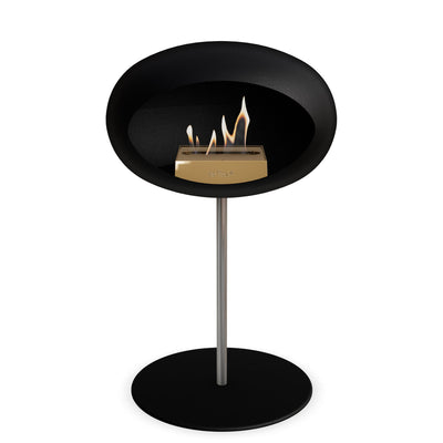 Le Feu Steel Low Dome - Black by Le Feu