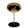 Le Feu Steel Low Dome - Chromed Rose Gold by Le Feu