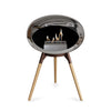 Le Feu Ground Low Dome - Chromed Silver by Le Feu