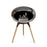 Le Feu Ground Low Dome - Chromed Silver by Le Feu