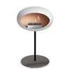 Le Feu Steel Low Dome - White by Le Feu