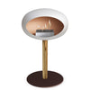 Le Feu Steel Low Dome - White by Le Feu