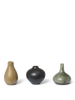 Ferm Living Komo Mini Vase in neutral tones, decorative accessories for flowers or small plants on a modern tabletop.