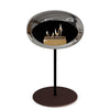 Le Feu Steel Low Dome - Chromed Silver by Le Feu