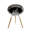 Le Feu Ground Low Dome - Chromed Silver by Le Feu