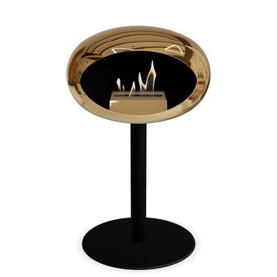 Le Feu Steel Low Dome - Chromed Rose Gold by Le Feu