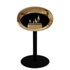 Le Feu Steel Low Dome - Chromed Rose Gold by Le Feu