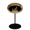 Le Feu Steel Low Dome - Chromed Rose Gold by Le Feu