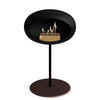Le Feu Steel Low Dome - Black by Le Feu