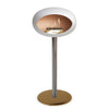 Le Feu Steel High Dome - White by Le Feu