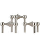 Candle Holder, Set of 3 by STOFF Nagel
