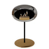 Le Feu Steel Low Dome - Chromed Silver by Le Feu