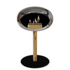 Le Feu Steel Low Dome - Chromed Silver by Le Feu