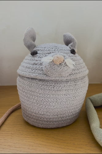 Mini Renata the Rat Basket by Lorena Canals