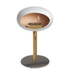 Le Feu Steel Low Dome - White by Le Feu
