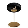 Le Feu Steel Low Dome - Black by Le Feu
