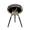 Le Feu Ground Low Dome - Chromed Silver by Le Feu