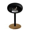 Le Feu Steel Low Dome - Black by Le Feu