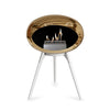 Le Feu Ground Low Dome - Chromed Rose Gold by Le Feu