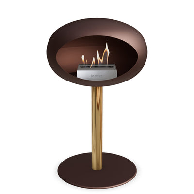 Le Feu Steel Low Dome - Mocca by Le Feu