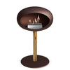 Le Feu Steel Low Dome - Mocca by Le Feu
