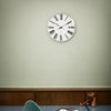 Arne Jacobsen Roman wall clock with minimalist design, round face, and sleek hands, perfect as a modern decorative accessory.