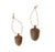 Acorn Hanging Decoration, Set of 2 by Oyoy