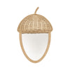 Acorn Rattan Wall Mirror by OYOY MINI