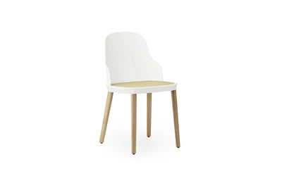 Allez Chair Molded Wicker Seat Oak by Normann Copenhagen