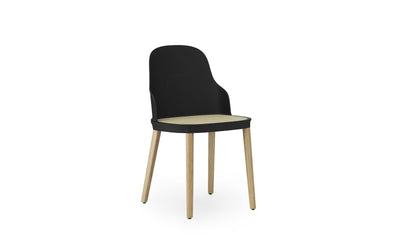 Allez Chair Molded Wicker Seat Oak by Normann Copenhagen