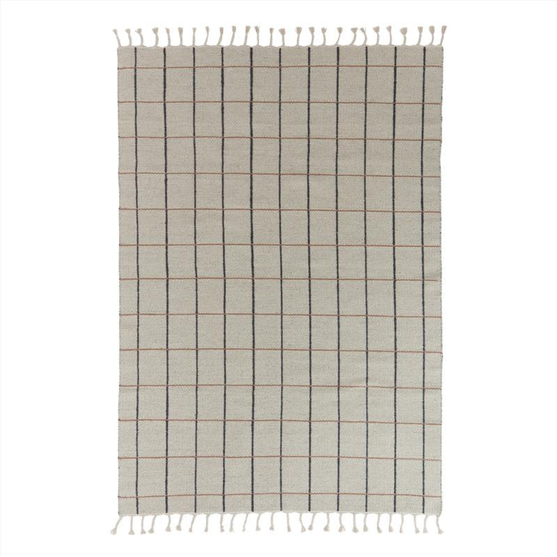 Reversible Grid Rug by OYOY