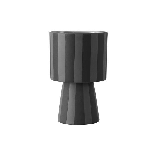 Toppu Pot - Small - Grey/Anthracite by OYOY