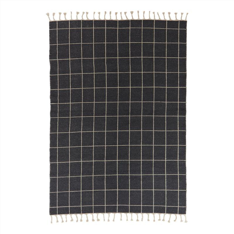 Reversible Grid Rug by OYOY