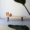 Arba Bench - Wood Top by Raawii