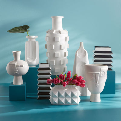 Charade Blocks Vase by Jonathan Adler