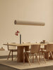 Hashira Linear Pendant Lamp, Raw by Audo Copenhagen