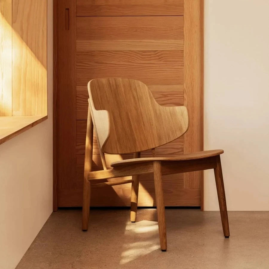 The Penguin Wooden Lounge by Audo Copenhagen