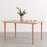 Tiptoe Dining Table 150x75 cm - Eco-certified Wood by Tiptoe