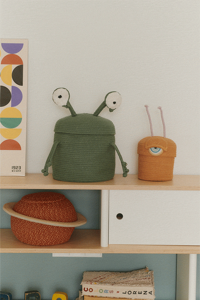 Alien Zog Storage Basket by Lorena Canals