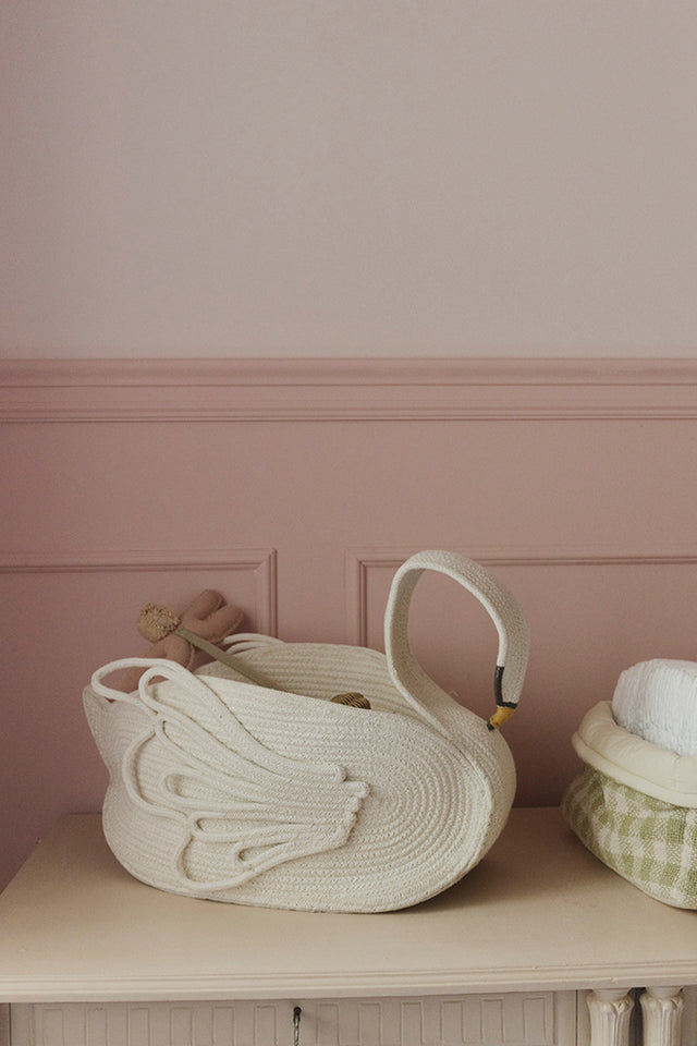 Swan Basket by Lorena Canals