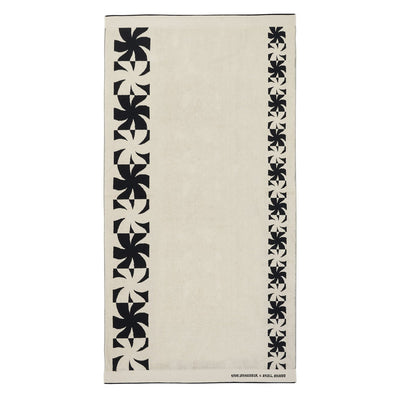 Beach Towel - Flowers by Kane by Basil Bangs