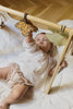 Swan Baby Gym with Set of 3 Rattle Toy Hangers by Lorena Canals