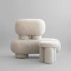 Big Foot Bench - Sheepskin, Sandshell by 101 Copenhagen