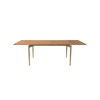 PURE Dining Table Length 140 by Bruunmunch