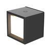 Box 8 Wireless Wall Lamp - Black by Newgarden
