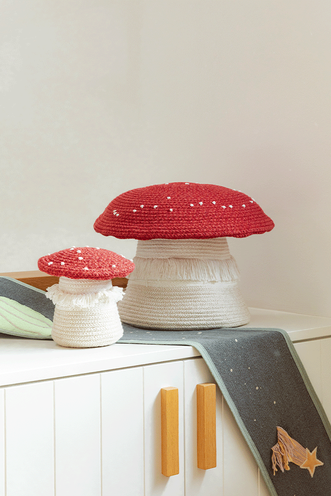 Big Mushroom Basket by Lorena Canals