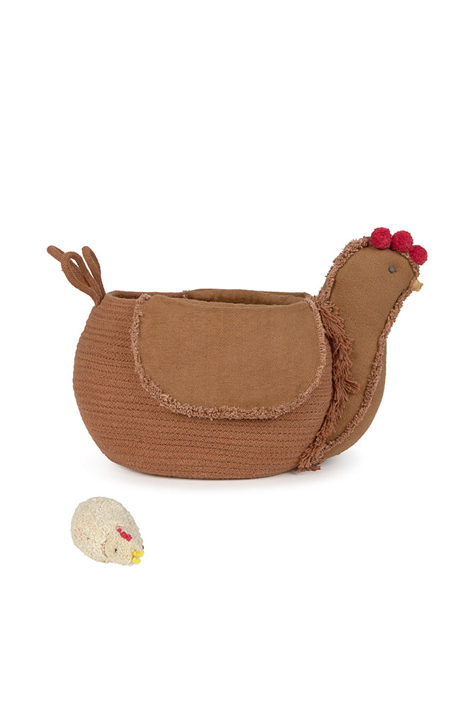 Chicken Storage Basket by Lorena Canals