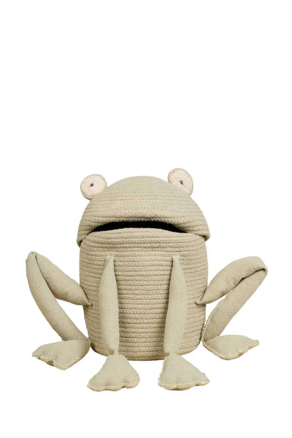 Basket Fred the Frog by Lorena Canals