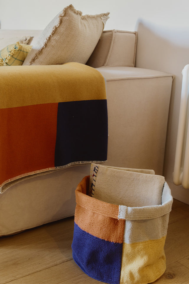 Colour Grid Basket by Lorena Canals