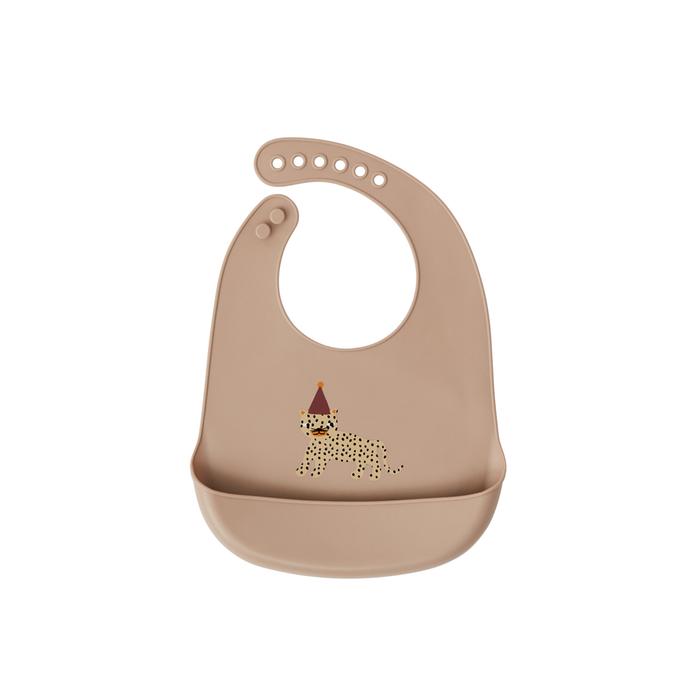 Leopard Bib - Pack of 2 by OYOY MINI